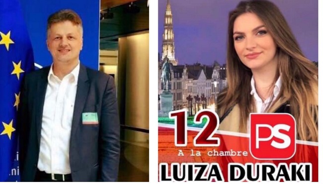 Ahmet Gjanaj kandidat për Parlamentin Evropjan dhe Luiza Duraku për Parlamentin belg