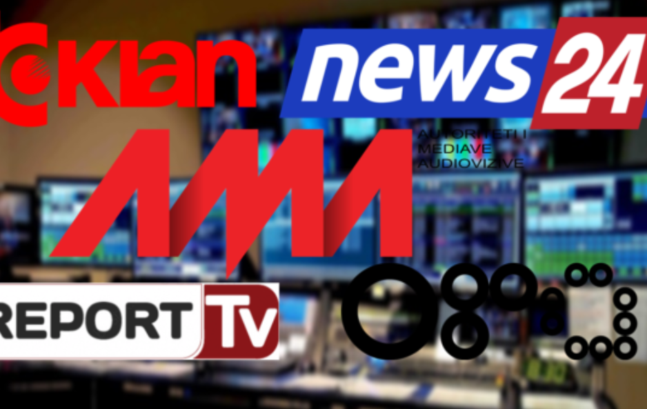 AMA ka gjobitur disa televizione si Ora News, Report Tv, News 24 e Klan Tv lidhur me shkeljet e bëra në emisionet e tyre