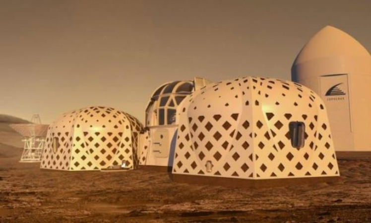 Tre dizajnet e shtëpive në Mars