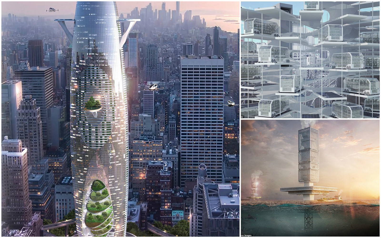 Si do të jenë ndërtesat e së ardhmes, arkitektët shpalosin idetë në konkurs